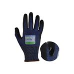 Pollygloves Tuff-Lite 45-800 Köpük Nitril Eldiven - Lacivert - Siyah - 10