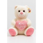 POLLYTOYS PELÜŞ OYUNCAKTA DÜNYA MARKASI Ayıcık Kalpli Peluş Oyuncak 55 cm - Sevimli & Yumuşak