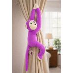 POLLYTOYS PELÜŞ OYUNCAKTA DÜNYA MARKASI Maymun yapışkanlı vikvik sesli 60cm - Maymun Peluş Oyuncak