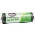 Polmix Battal Çöp Poşeti 70x90 cm 100'lü Çöp Torbası