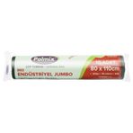 Polmix End Jumbo Boy 80x110 cm 200 Adet 8 kg Siyah Çöp Poşeti