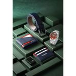 Polo Air Erkek Kombin Set Kol Saati Cüzdan Kartlık Kemer Çakmak Özel Kutusunda Lacivert Set PL-0794E2 - Gümüş - Bordo