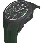 Polo Air Kauçuk Kordon Metal Kasa Erkek Kol Saati Yeşil Siyah Renk PL-0974E3X - KoyuYeşil