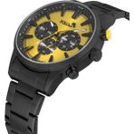 Polo Air Klasik Metal Erkek Kol Saati Siyah Sarı Renk PL-0976E4X - Altın - Siyah