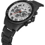 Polo Air Lüx Metal Erkek Kol Saati Antrasit Beyaz Renk PL-0971E6X