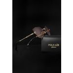 Polo Air PLG-2064C Kristal Kesme Cam Cat Eye Kahverengi Renk Güneş Gözlüğü