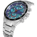 Polo Air Spor Metal Erkek Kol Saati Gümüş Mavi Lacivert Renk PL-0961E2X - Gümüş - Lacivert