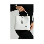 POLO BAG Orjinal Just Polo Beyaz Şık Modern Tasarım Klasik - Spor ModelKadın Omuz Çantası