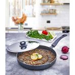 Polo Chef Çupra Granit 32 cm. Balık Tavası - Siyah