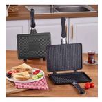 Polo Chef OTM-124 Tospik Tost Tavası Granit Ocak Üstü Tost Makinesi - El Tost Makinesi