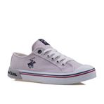 Polo Club Unisex Gri Kısa Keten Spor Ayakkabı