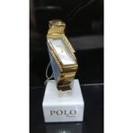 Polo Croco 3015PCD Altın Bayan Kol Saati