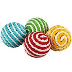 Polo İp Kaplama 4 cm Top Oyuncak