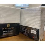 Polo Life Jakarlı Örme Kumaş Deluxe Full Lastikli Sıvı Geçirmez Tek Kişilik Alez (100X200) - 100 x 200 cm - Beyaz