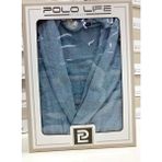 Polo Life Kutulu Bamboo Tek Bornoz Şalyaka-K.mavi (Xxl Beden) - 2XL - Koyu Mavi