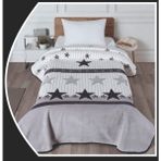 Polo Life Taraftar Yıldız Tek Kişilik Battaniye (160X220)-BJK Siyah Beyaz - 160 x 220 cm - Siyah - Beyaz