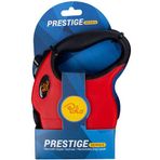 Polo Prestige 3 m XSmall Kırmızı Otomatik Şerit Küçük Irk Köpek Tasması
