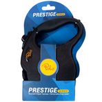 Polo Prestige 5 m Medium Siyah Otomatik Şerit Orta Irk Köpek Tasması
