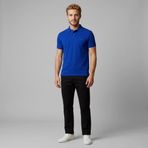 Polo Ralph Lauren 710675974112 Erkek Polo Yaka Mavi Tişört