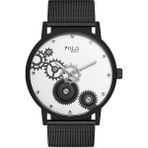 Polo Rucci 2248 Siyah Beyaz Erkek Kol Saati