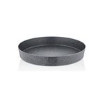 Polo Shef Gri 36 cm Granit Fırın Tepsisi