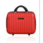 Polo Sky Class Kırmızı ABS Makyaj Çantası El Valizi