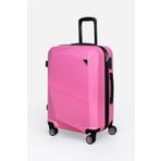 Polo Sky Elmas Model Pembe Renk Orta Boy Valiz Bavul