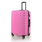 Polo Sky Petek Model Pembe Büyük Boy Bavul