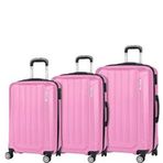 Polo Sky Spring Pembe 3'lü Valiz Seti