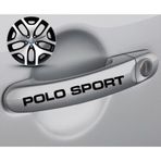 Polo Sport Kapı Kolu Sport Sticker Yapıştırma 8 Adet