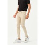Polo State Erkek Jogger Kot Pantolon Ekru - 32 / 34