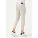 Polo State Erkek Paça Lastikli Jogger Kot Pantolon Taş - 32 / 34