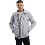 Polo State Erkek Regular Fit Kapitone Mont Gri - 2XL