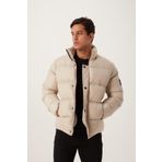 Polo State Erkek Regular Fit Şişme Mont Taş