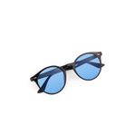 Polo55 PL23EG559 Anahtar Model Siyah Çerçeve Mavi Lens Erkek Güneş Gözlüğü