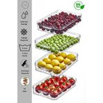 polo55.sport.1855 Buzdolabı Organizeri 3Lt Saklama Kabı & Erzak Kabı & Düzenleyici