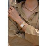 Polo55.Sport.1855 Gold Kare Vintage Roka Rakamlı Kadın Kol Saati