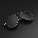 Polo55.Sport.1855 Polarize Aviator Damla Sarı - Siyah Kadın Güneş Gözlüğü