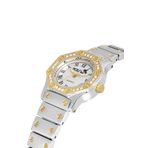 Poloair Romen Rakamlı Vintage Kadın Kol Saati Gümüş Gold PL-1502B4x