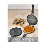 PoloChef Döküm Waffle Tavası Bakalit Sap
