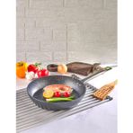 Polochef Galaksi Döküm Granit Tava Çelik Sap 26 Cm Siyah