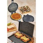 PoloChef Granit Waffle Ve Tost Tavası Seti