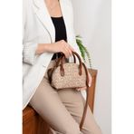 POLOGRAND London Orijinal Kadın Mini El ve Omuz Çantası Çapraz Ayarlanabilir Askılı Küçük Boy Minimal Omuz Çantası