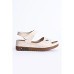 Polomia Comfort Yeny Kadın Anatomik Dolgu Topuk Rahat Comfort Poliüretan Taban Flat Sandalet