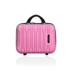 Polo&Sky Mars Model Pembe Renk Abs Makyaj Cantasi El Valizi