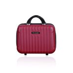 POLO&SKY Polo Sky Class Model Abs Vişne Makyaj Çantası El Valizi