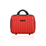 POLO&SKY Polo Sky Class Model Kırmızı Renk Abs Makyaj Çantası El Valizi