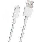 Polosmart 5a 100w Süper Hızlı Usb A To Type C Beyaz Psm30 Data ve Şarj Kablosu