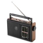 Polosmart FS74 Nostaljik Radyo Siyah