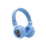 Polosmart Fs99 Bluetooth 5.4 17 Saat Müzik Aux/Tf Kart Destekli Kablosuz Kulak Üstü Kulaklık Mavi